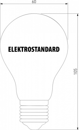 Лампа светодиодная Elektrostandard Classic F E27 8Вт 3300K a048278 в Нижнем Новгороде фото 2
