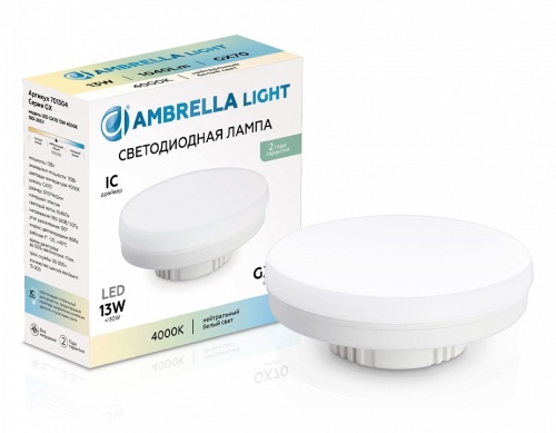 Лампа светодиодная Ambrella Light  GX70 13Вт 4000K 701304 в Нижнем Новгороде фото 2