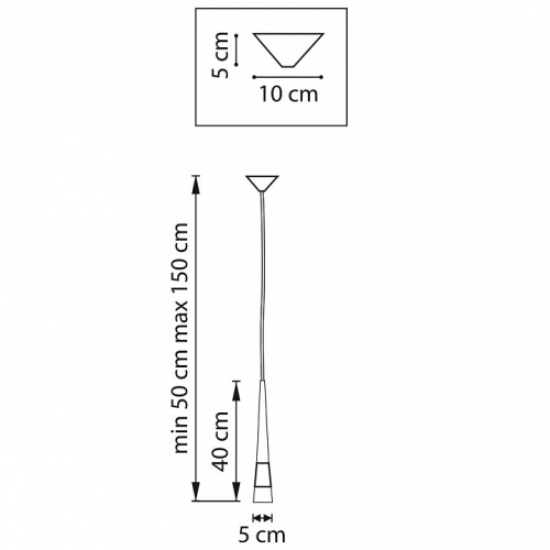 Подвесной светильник Lightstar Cone 757013 в Дзержинске фото 7