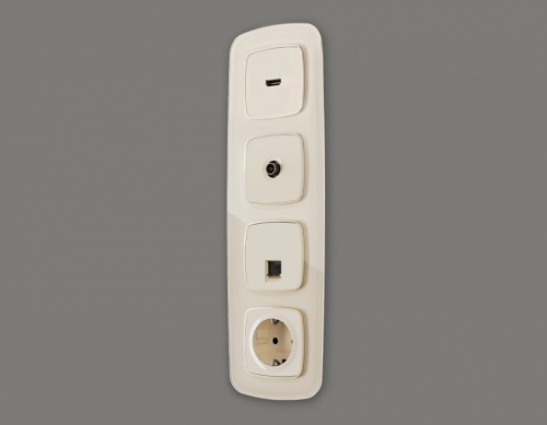 Накладка для розетки HDMI Ambrella Volt OMEGA OP3140 в Нижнем Новгороде фото 2