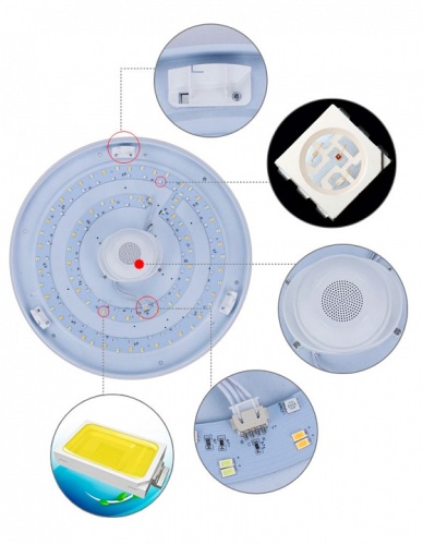 Накладной светильник Omnilux Melofon OML-47307-52 в Нижнем Новгороде фото 5