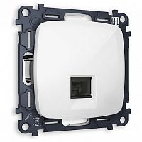 Розетка Ethernet RJ-45 и со шторками, без рамки Ambrella Volt OMEGA MO112005 в Нижнем Новгороде