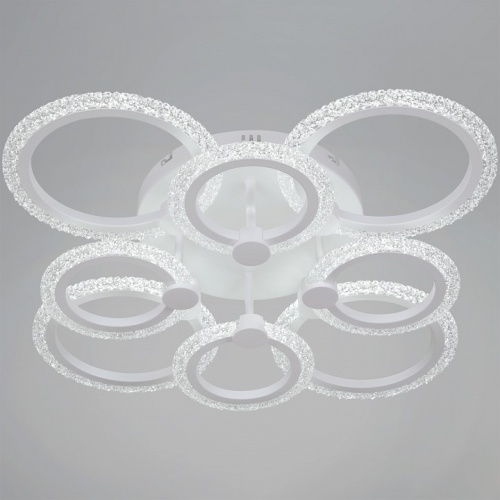 Люстра на штанге  51150-0.3-4+4 WH в Нижнем Новгороде фото 4