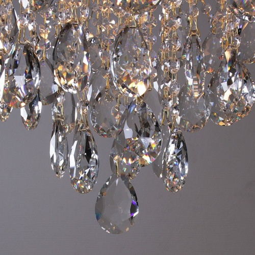 Люстра на штанге 96028-0.3-07 WH+GOLD PN в Нижнем Новгороде фото 3