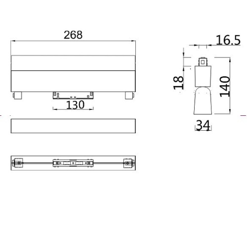 Светильник на штанге Maytoni BASIS TR013-2-20W3K-W в Гагарине фото 4