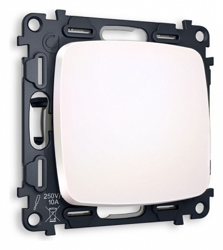 Выключатель одноклавишный без рамки Ambrella Volt OMEGA MO201010 в Нижнем Новгороде