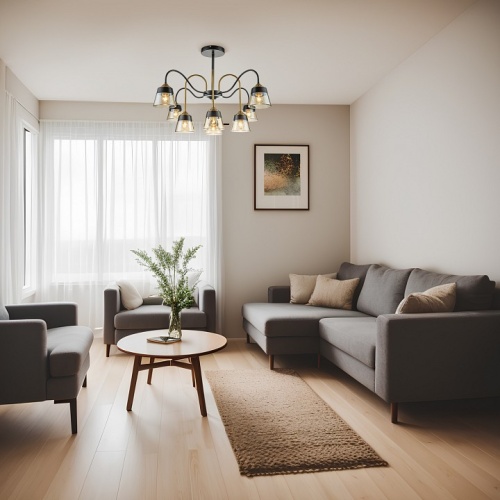 Люстра на штанге Escada Cobra 1147/8P в Нижнем Новгороде фото 5