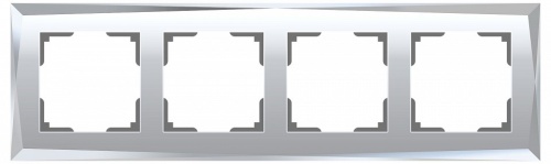 Рамка на 4 поста Werkel Diamant (зеркальный) W0041220 в Нижнем Новгороде