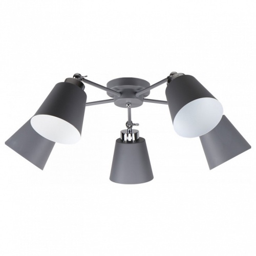 Люстра на штанге Imex MD.9103 MD.9103-5-S GR+CH в Нижнем Новгороде