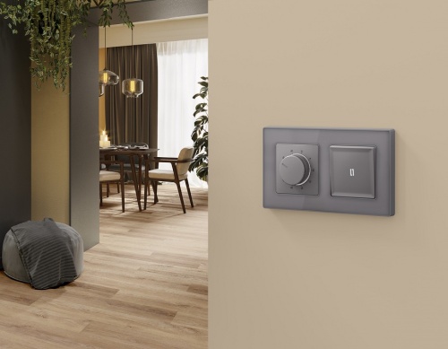 Терморегулятор электромеханический для теплого пола без рамки Ambrella Volt ALFA MA505710 в Нижнем Новгороде фото 2