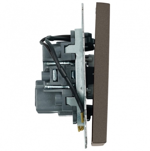 Выключатель двухклавишный с подсветкой без рамки Stekker Эмили 49916 в Нижнем Новгороде фото 2