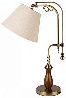 Настольная лампа декоративная Loft it Elaine 10569T Dark wood в Нижнем Новгороде
