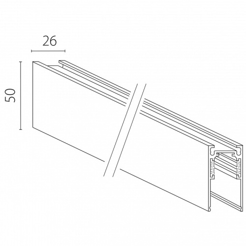 Трек накладной Lightstar Uno 509027 в Нижнем Новгороде фото 2
