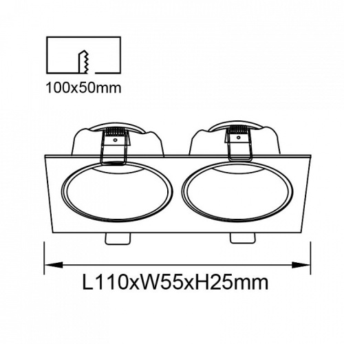 Встраиваемый светильник Mantra ANTILLA 9171 в Нижнем Новгороде фото 4