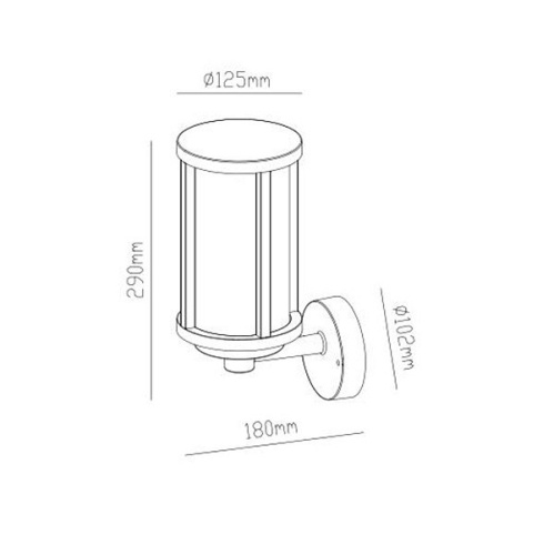 Светильник на штанге Arte Lamp Toronto A1036AL-1BK в Чебоксарах фото 3