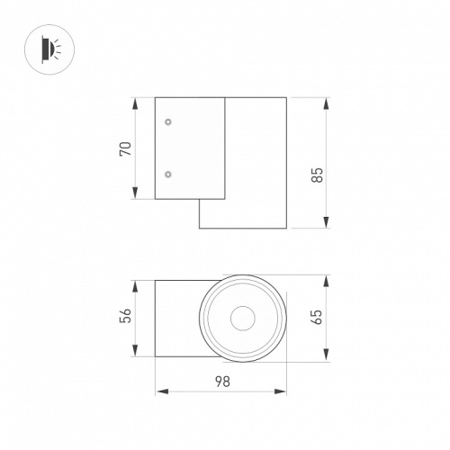 Светильник на штанге Arlight LGD-RAY 038153(1) в Нижнем Новгороде фото 2