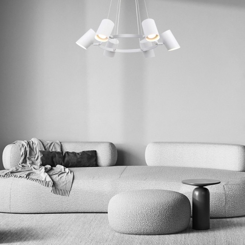 Подвесная люстра Eurosvet Splay 70147/6 белый в Нижнем Новгороде фото 3