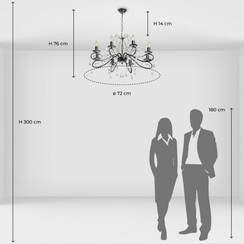 Подвесная люстра De City Лада 2 442010708 в Нижнем Новгороде фото 6