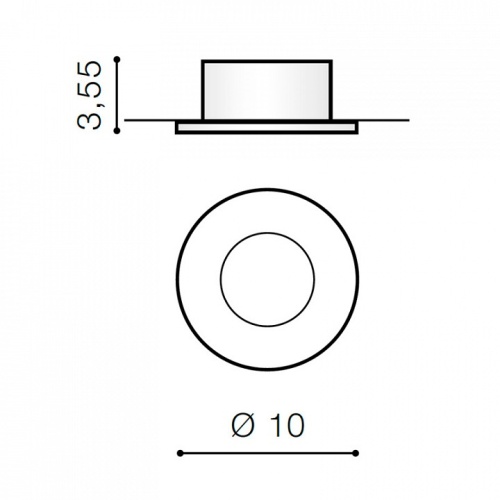 Встраиваемый светильник Azzardo Oscar IP44 AZ1714 в Нижнем Новгороде фото 2