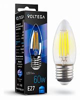 Лампа светодиодная Voltega Crystal E27 6Вт 4000K VG10-C1E27cold6W-F в Петровом Вале