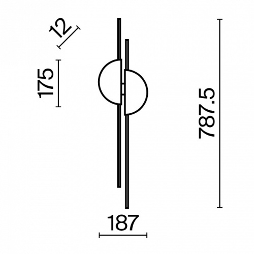 Накладной светильник Maytoni Skyline MOD179WL-L22W4K в Нижнем Новгороде фото 3