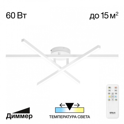 Потолочная люстра Citilux Стиг CL203130 в Изобильном фото 2