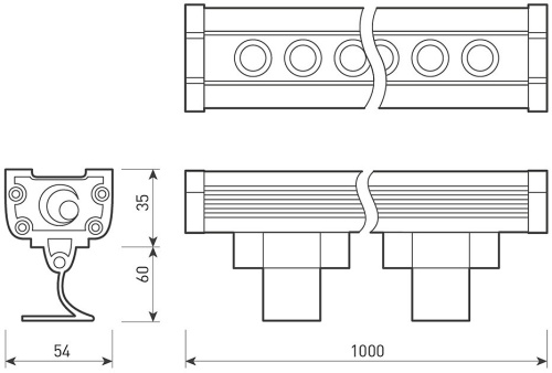 Настенный прожектор Arlight Line wallwasher 027282 в Нижнем Новгороде фото 2