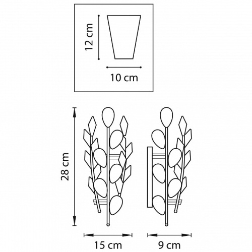 Бра Lightstar Isabelle 791612 в Нижнем Новгороде фото 2