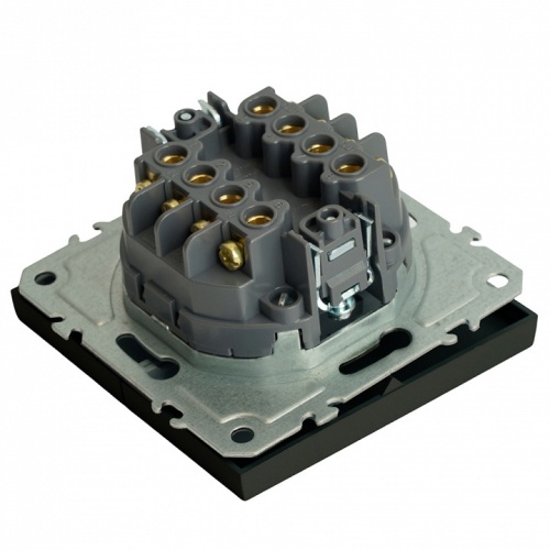 Переключатель перекрестный двухклавишный без рамки Stekker Эмили 50167 в Нижнем Новгороде фото 9