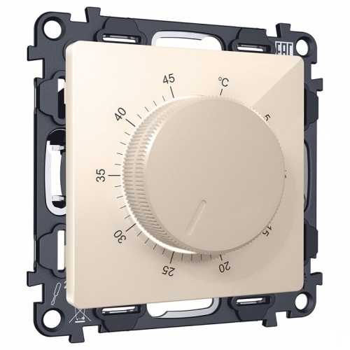 Терморегулятор электромеханический для теплого пола без рамки Ambrella Volt ALFA MA305710 в Нижнем Новгороде