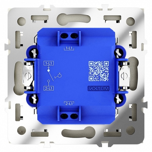 Выключатель одноклавишный без рамки Voltum S70 VLS010604 в Нижнем Новгороде фото 2