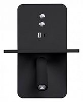 Бра с полкой Arte Lamp Bess A7453AP-1BK в Нижнем Новгороде