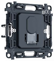 Механизм розетки телефонной RJ-11 со шторкам Ambrella Volt VM PR188 в Нижнем Новгороде