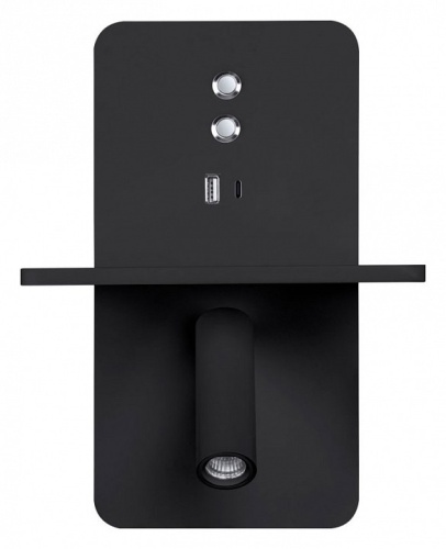 Бра с полкой Arte Lamp Bess A7453AP-1BK в Нижнем Новгороде