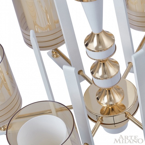 Подвесная люстра Arte Milano Florentia-6087 306087/6 Wh/Gd в Нижнем Новгороде фото 7