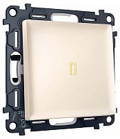 Выключатель самовозвратный одноклавишный с подсветкой, без рамки Ambrella Volt MA MA322050 в Нижнем Новгороде