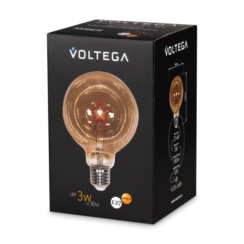 Лампа светодиодная Voltega 271 E27 3Вт 2700K 8520 в Нижнем Новгороде фото 5
