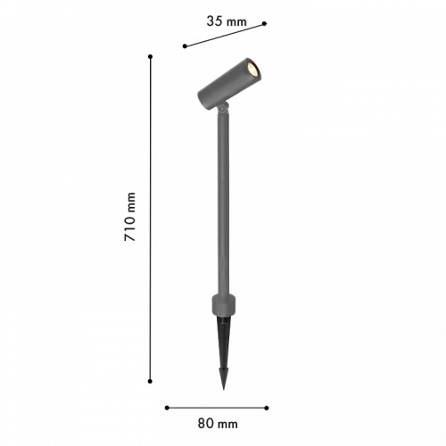 Наземный низкий светильник Favourite Micron 4810-1T в Нижнем Новгороде фото 2