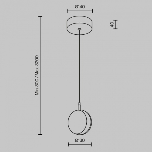 Подвесной светильник Maytoni Mind MOD299PL-L10BC3K в Нижнем Новгороде фото 7