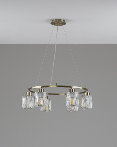 Подвесная люстра Moderli Prismique V11684-6P в Нижнем Новгороде фото 6