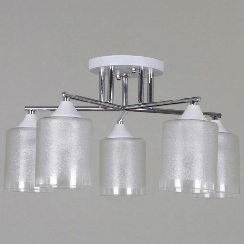 Люстра на штанге  69160-0.3-05 WH+BK в Нижнем Новгороде фото 3