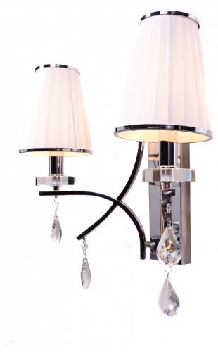 Бра LUMINA DECO Glamour LDW 66247-2 WT+CHR в Нижнем Новгороде фото 7