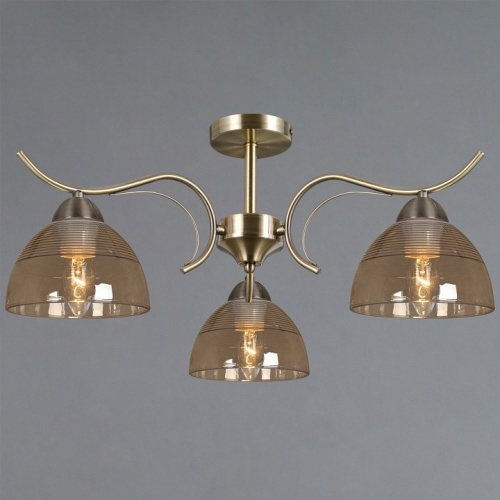 Люстра на штанге ILLUMICO AREZZO IL0733-3CSQ-25 AB AREZZO в Нижнем Новгороде