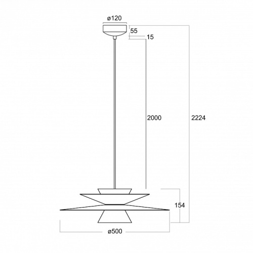 Подвесной светильник Mantra Estrella 9438 в Нижнем Новгороде фото 9