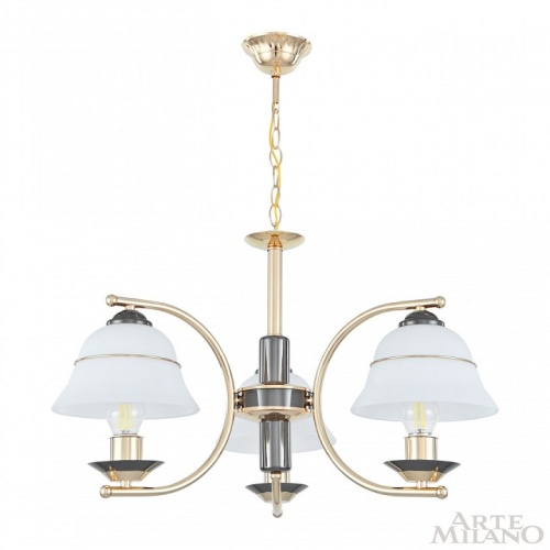 Подвесная люстра Arte Milano Florentia-1240 301240/3 Bk/Gd в Нижнем Новгороде фото 6