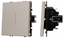 Выключатель одноклавишный с подсветкой без рамки Arlight SWT-NOBE 059424 в Нижнем Новгороде