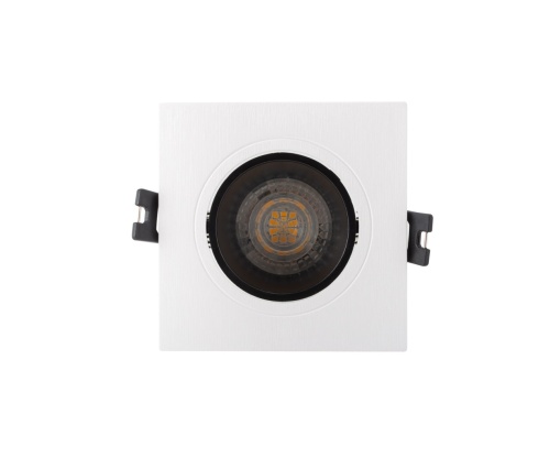 DK3021-WB Встраиваемый светильник, IP 20, 10 Вт, GU5.3, LED, белый/черный, пластик в Волгограде