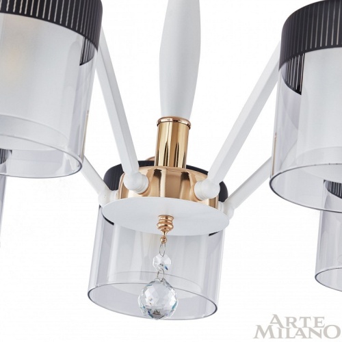 Люстра на штанге Arte Milano Napoli-2646 332646/5 FGD+WT в Нижнем Новгороде фото 3