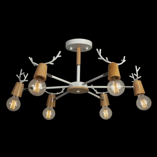 Люстра на штанге Loft it Sven 10024/6 White в Нижнем Новгороде фото 5