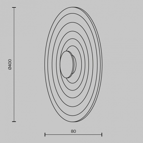 Накладной светильник Maytoni Nami MOD400WL-L5KH3K в Нижнем Новгороде фото 7